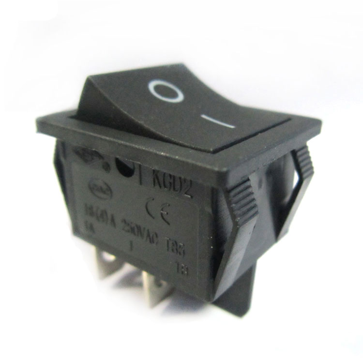 cqc ISO9001 rocker switch t105 250v 16a 250vac t85 1e4