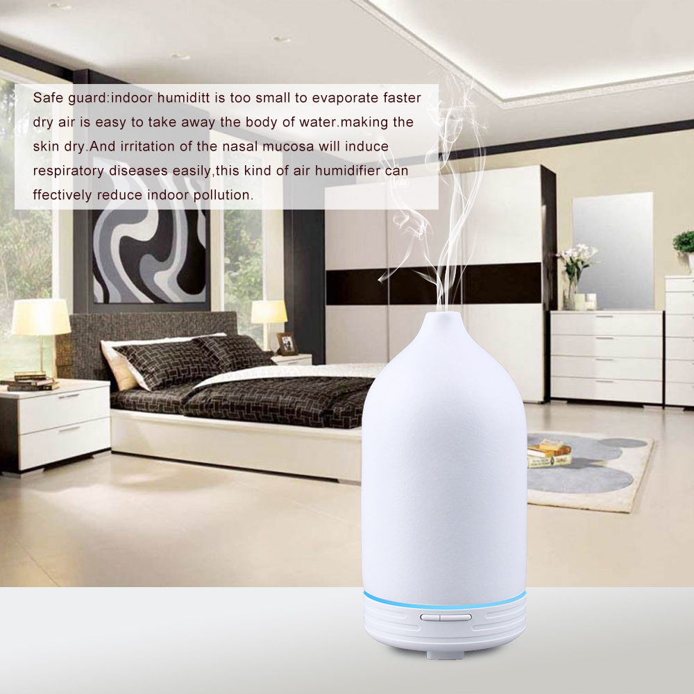 England Therapeutic Grade, Ceramic, Heat-free Advanced Wellness Spa Mist Aroma Diffuser Supplier