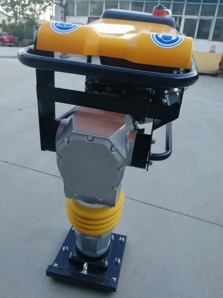 construction machinery electrical Soil Tamper Compactor  plate vibrating tamping rammer for asphalt/gravel/concrete