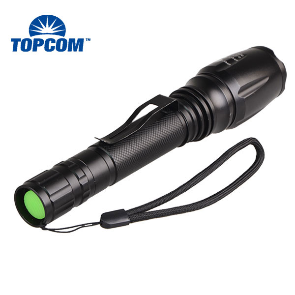 LED Flashlight 5 Modes, Flashlights High Lumens, Zoomable,  Best For Camping, Hiking, Dog Walking