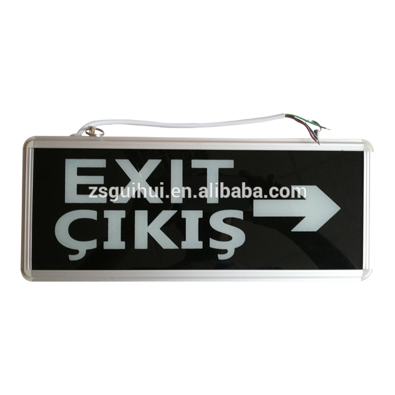 rechargeable led light with emergency exit sign