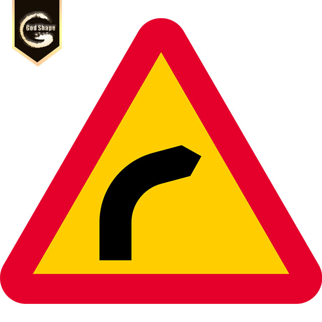 China manufacturer Warning Traffic sign Road Safety Sign