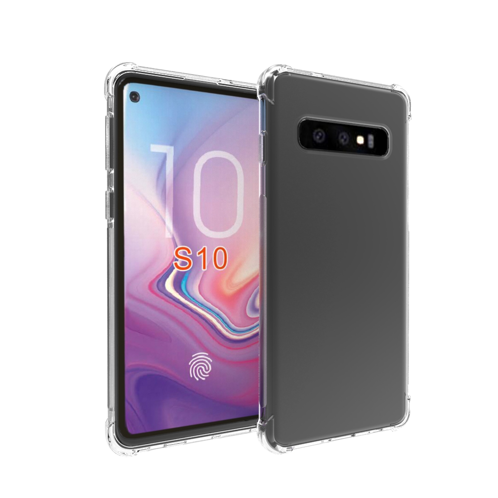 Tpu cover case for Samsung S10 Transparent Shockproof soft cover