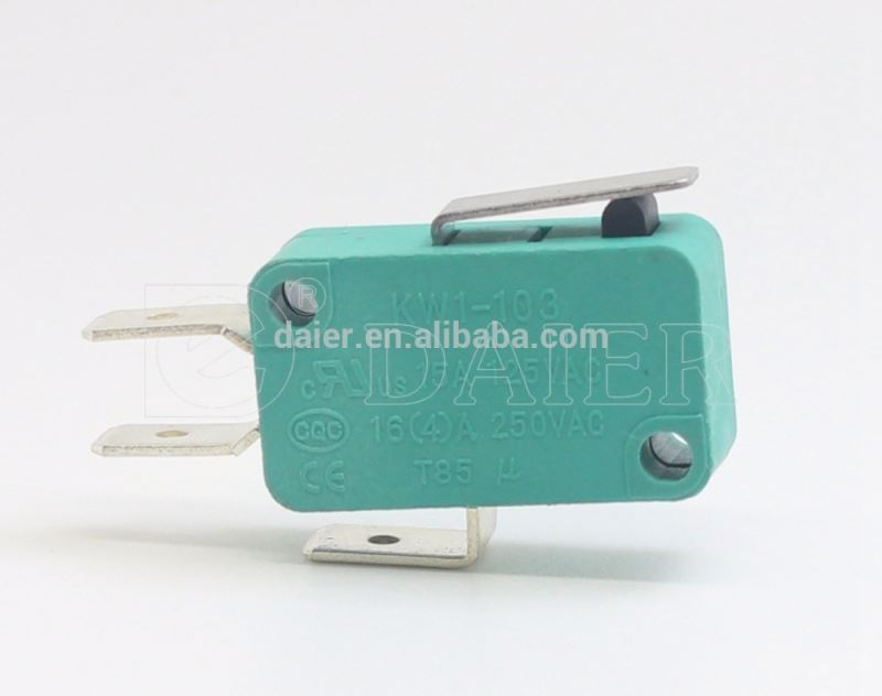 Micro Switch 3Pins Momentary Limit Switch Push Button Micro Switch  T125 5e4
