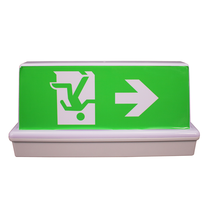 exterior emergency lighting CE RoHS SAA ni-cd 1500mah emergency box non-maintained exit box