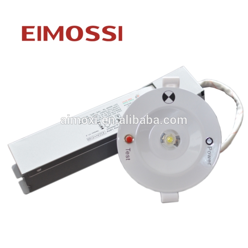 3w Led Down Light With Emergency Backup Battery