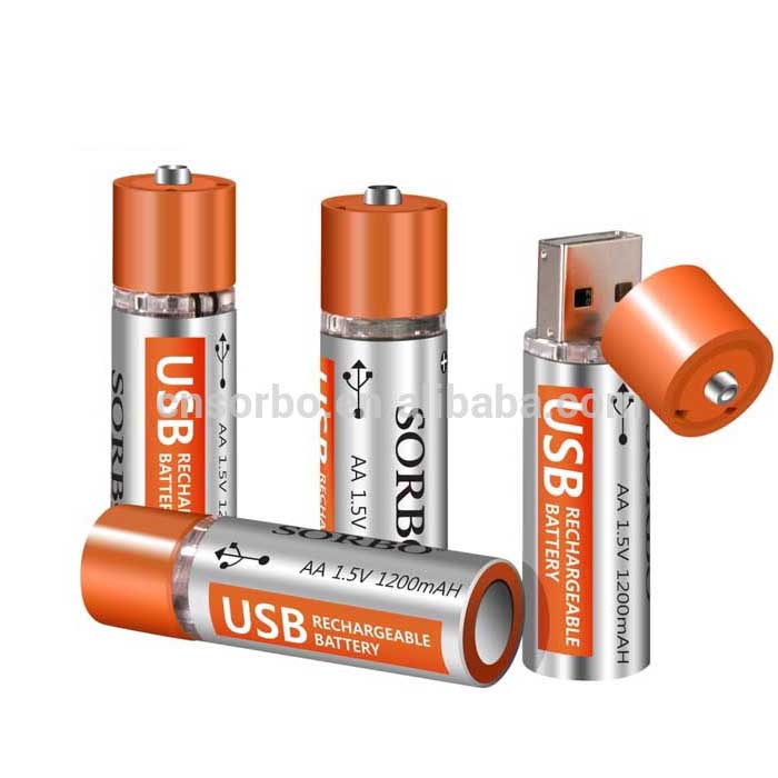 SORBO NEW PRODUCTS 1200 MAH Lithium 1.5V AA Battery