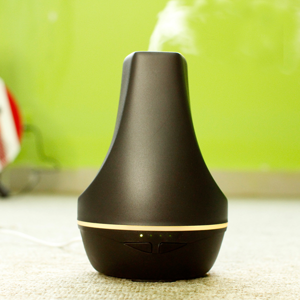 100ml Air Freshener Making Machine USB Ultrasonic Aroma Diffuser With Wood Lamp with music player