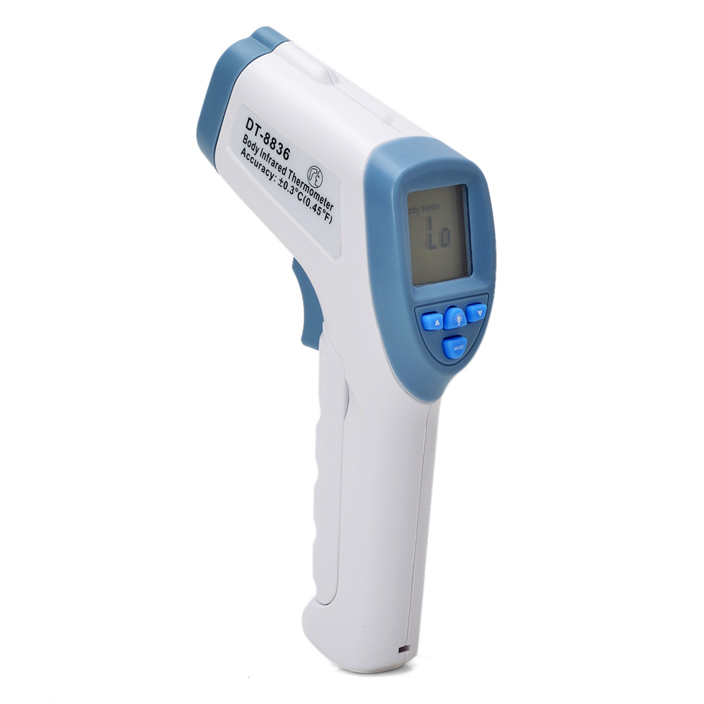 Professional Non-contact Infrared Thermometer Forehead Temperature Meter for Kid Baby Child Human Body Auto Range With LCD