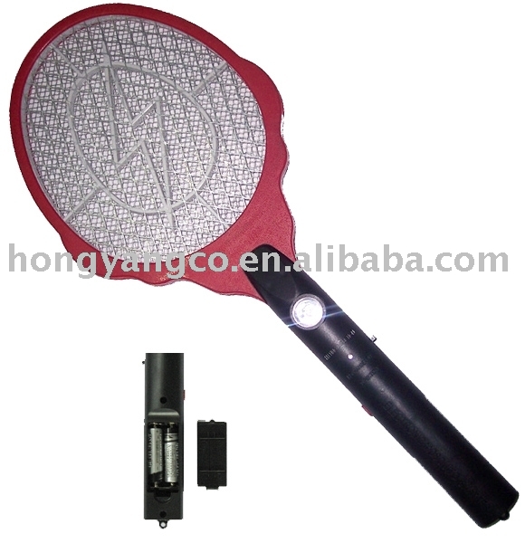 HYD4002 handy battery-operated mosquito racket indoors insect killer CE&ROHS bug zapper