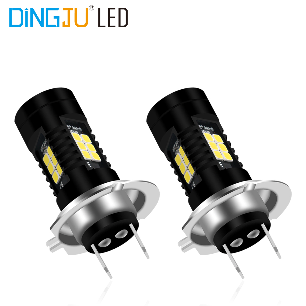 Hot Sale Led H7 21smd 2835 5.5w 700lm Headlight Auto Bulb 12v 6500k Fog Lamp With Promotional Price