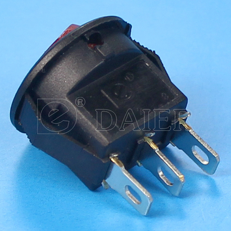 Round Button 250v Rocker Switch T85 Rocker Switch T85/55 KCD7 Rocker Switch