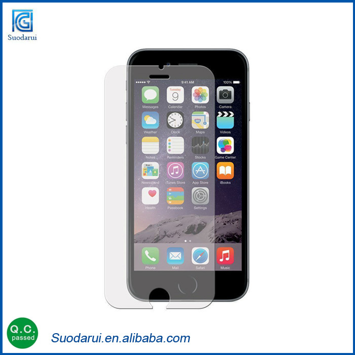 Clear Tempered Glass For iphone 6s 2.5D 0.30MM Flat Film Screen Protectors