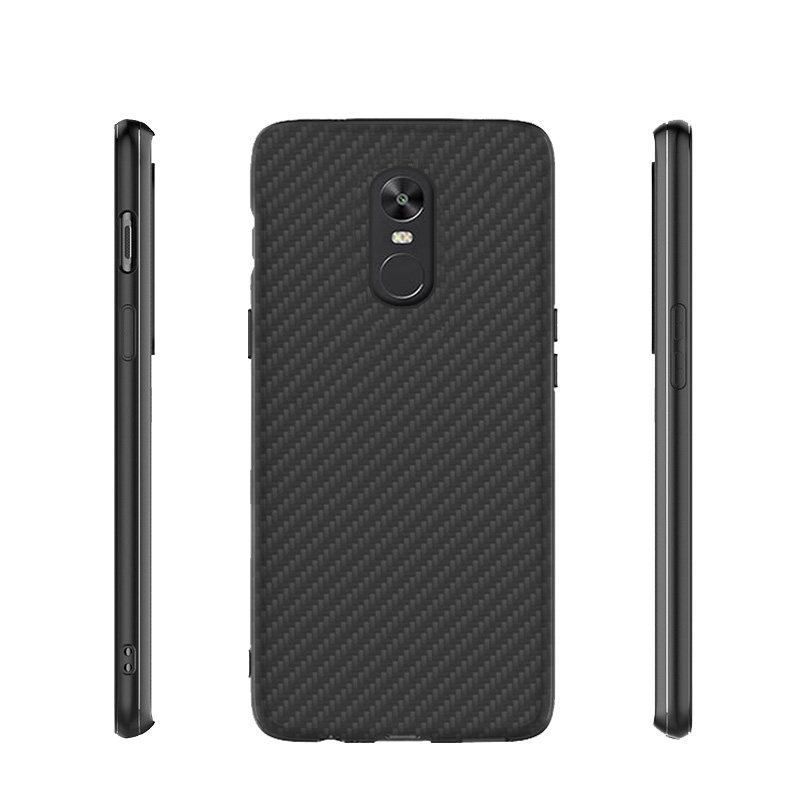 Premium Carbon Fiber  Case Full Sides Protective Shell Back shockproof Cover Design For Redmi Note 4X