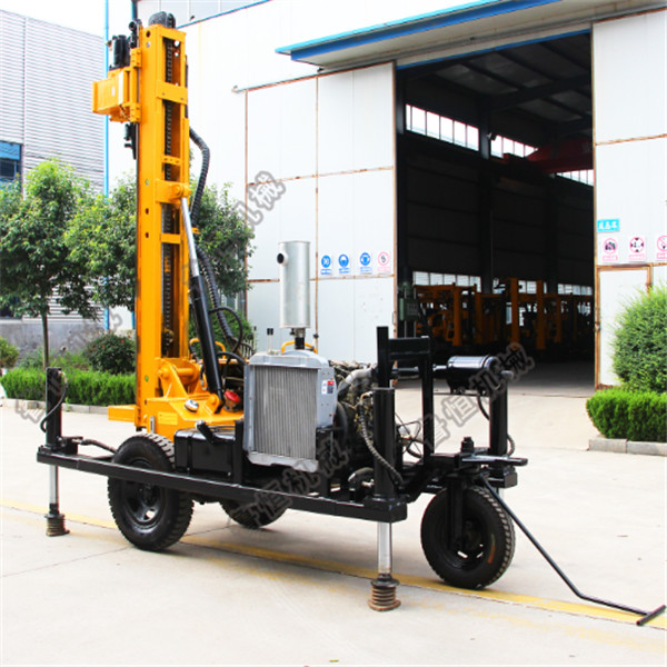 100-200m air operated track mounted DTH drilling rig