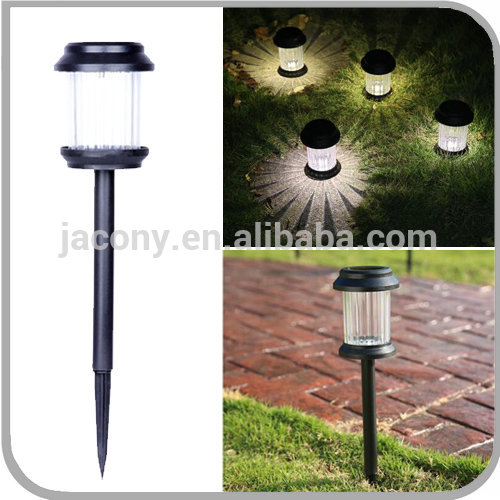 2-in-1 Water Resistant Automatic Outdoor Solar LED Night Light Garden Lamp (JL-8584)