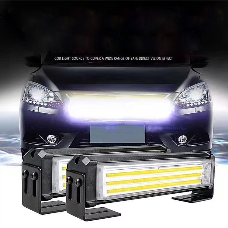 Automatic COB LED Single Strobe Warning Emergency vehicle working Light