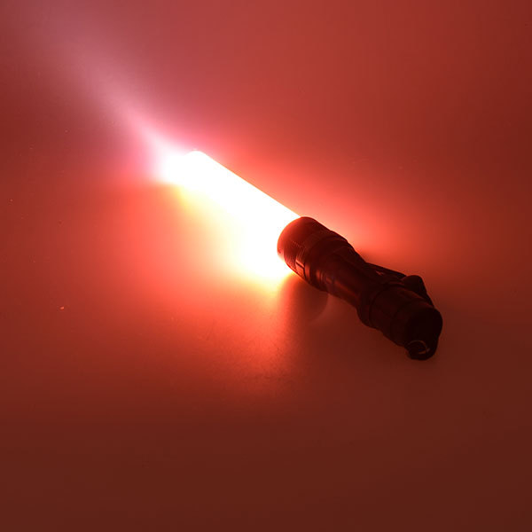 Swat Self Defense Metal Traffic XPE Powerful LED Signal Baton Flashlight
