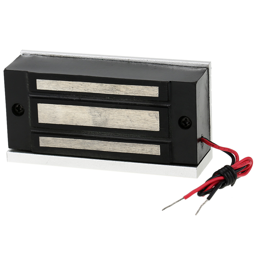 60KG Electric Lock Door Magnetic Lock Fail Secure Magnetic Induction Door Lock DC 12V for Door Entry Access Control System