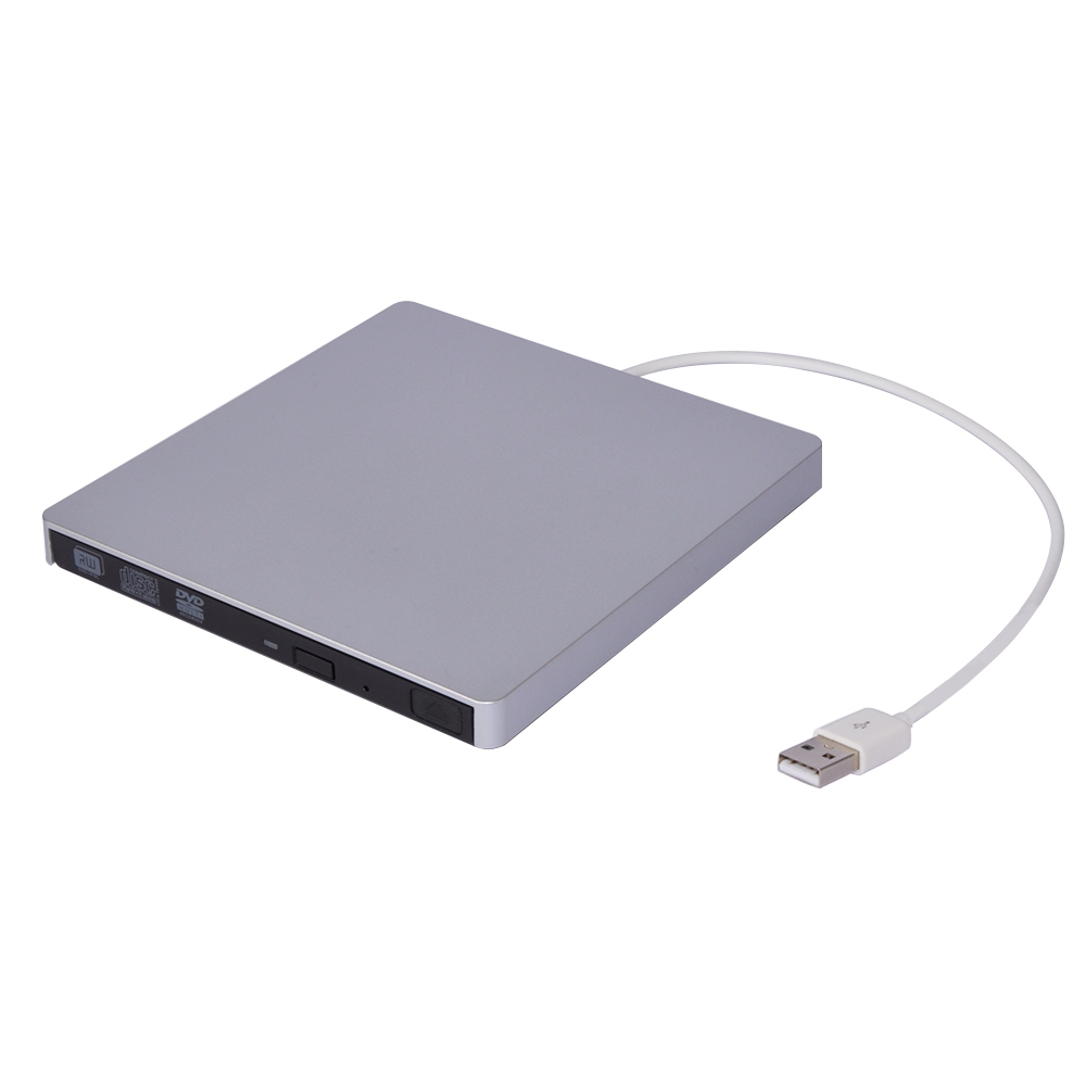 USB2.0 DVD RW DVD Rewriter Eight Colors Available Black