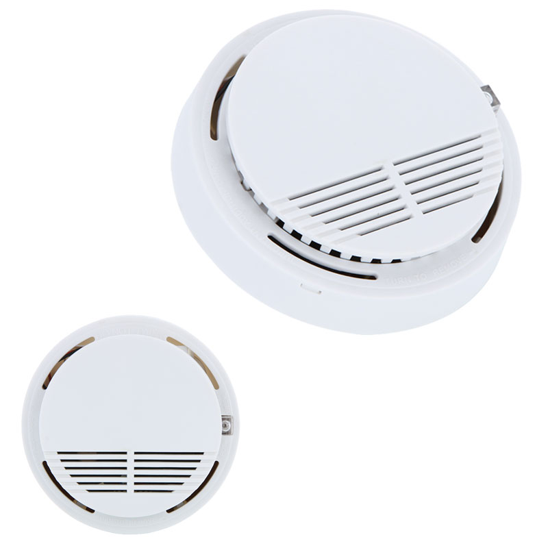 Home Kitchen Building Security Smoke Detector Smart Photoelectric Cordless Gas Smoke Detector Alarm Fire Alarm Sensor Equipment