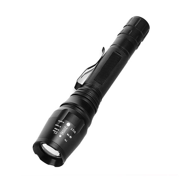 LED Tactical Flashlight,T6 Handheld Flashlights Portable Adjustable Focus Zoom Waterproof 5 Modes Flashlight Torch