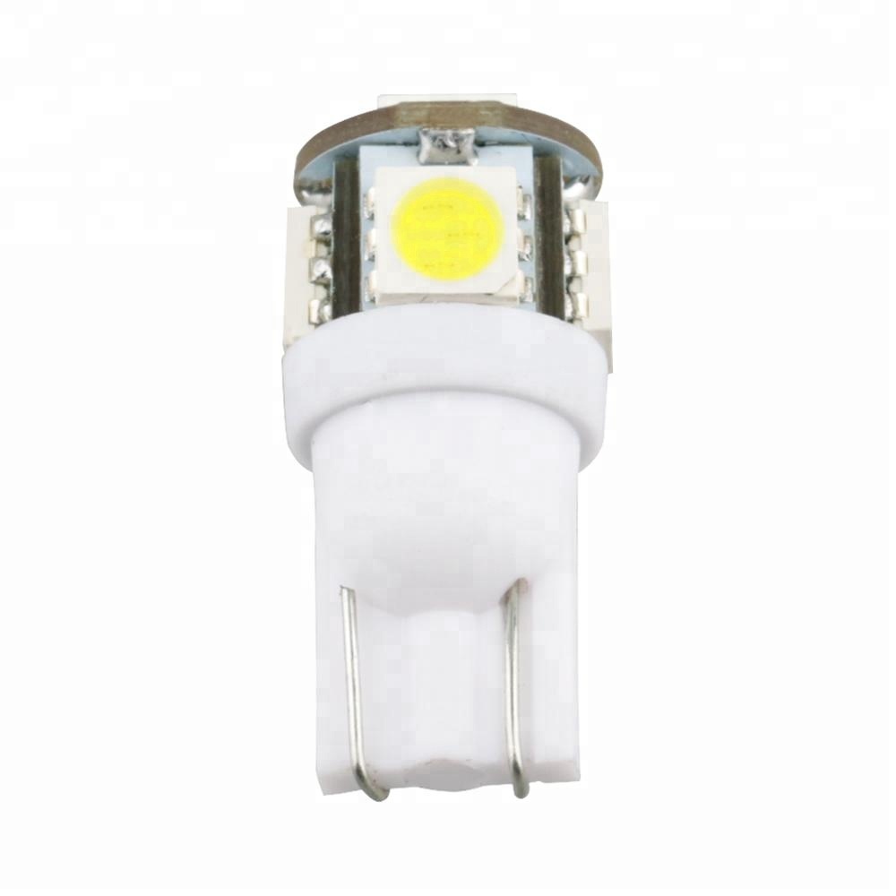 amber led orange T10 5 SMD 5050 t10 5smd car wedge light