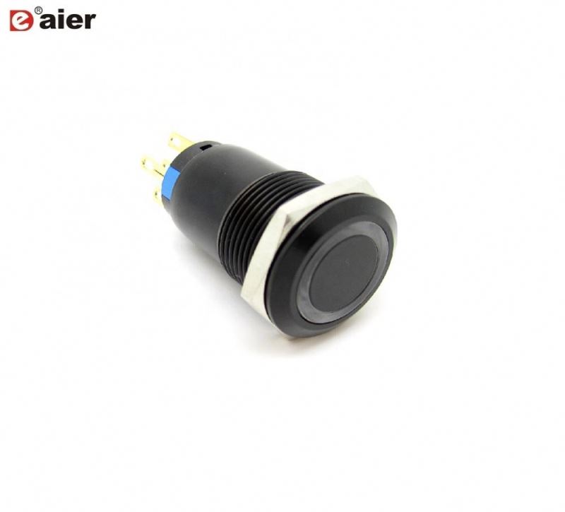 5 Pin Ring Led Waterproof Push Button Switch