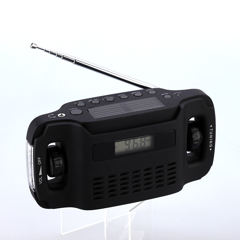 Portable Powerful Rotary Switch Lantern AM FM Radio Receiver