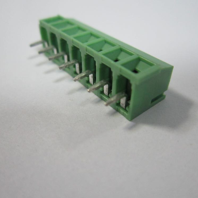 green terminal block  of  10 pin  connector