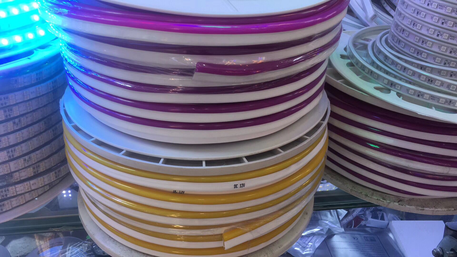 Home Decoration 12V Led Flexible Neon Light 4x10mm small size neon led strip