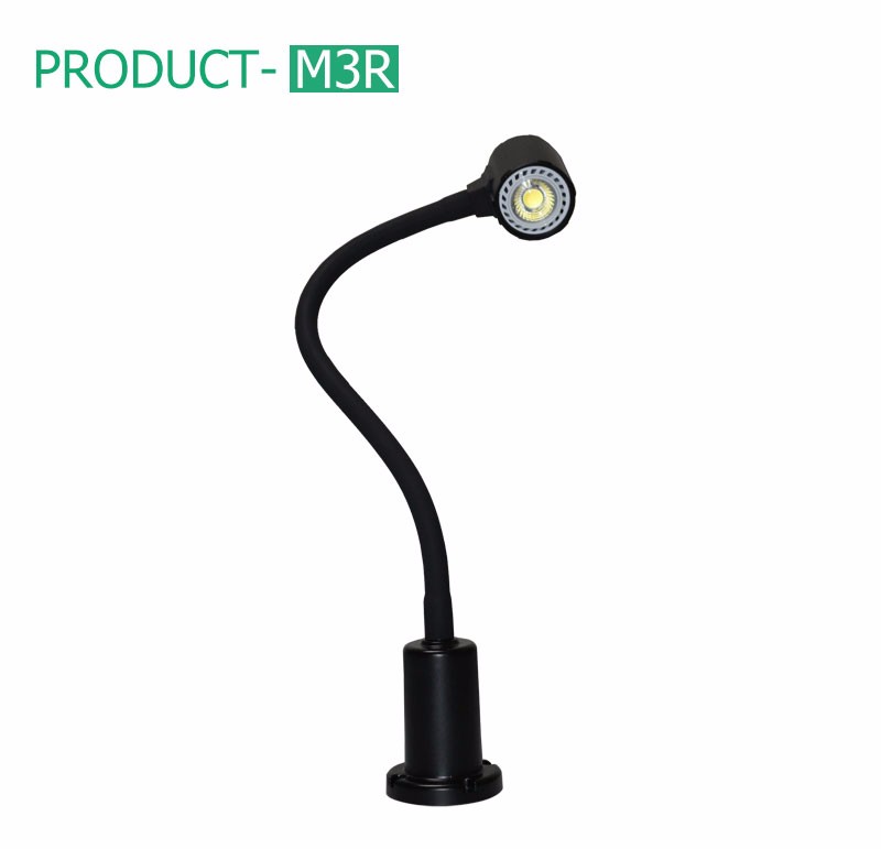 ONN magnetic 12v flexible gooseneck lamp