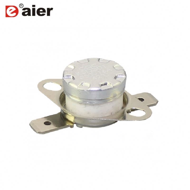 Electrical 10A 250VAC Normally Closed 2 Pin Ceramic KSD Thermostat