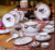 Jingdezhen porcelain and ceramics/High quality Bone China tableware/European Bowl dish suits