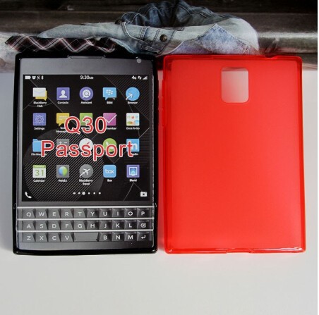 Mix Colors For BlackBerry Passport Q30 Soft Gel TPU Pudding Cover Case