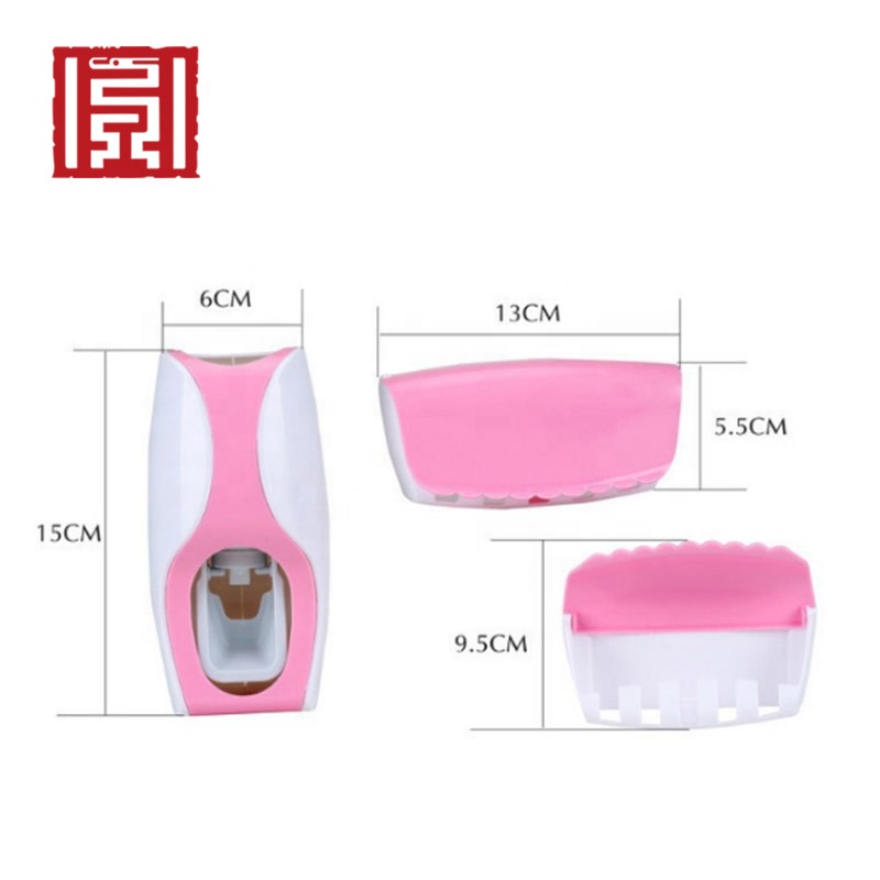 Children auto toothbrush holder automatic toothpaste dispenser