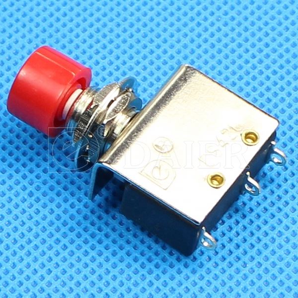 5A 250V Flush Micro Momentary Push Button Switch