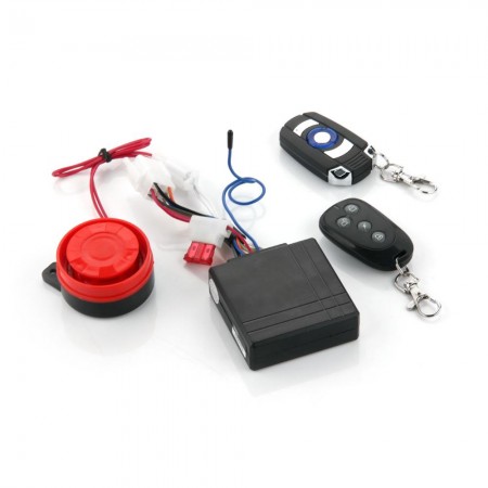 Motorcycle Motorbike Anti-theft Safety Security Remote Vibration Sensor Alarm