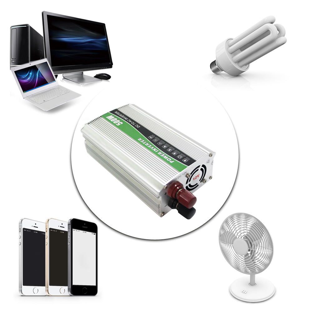 Professional 500W DC12V to AC220V AC Household Car Inverter Power Converter Modified Sine Wave Charger Power Source