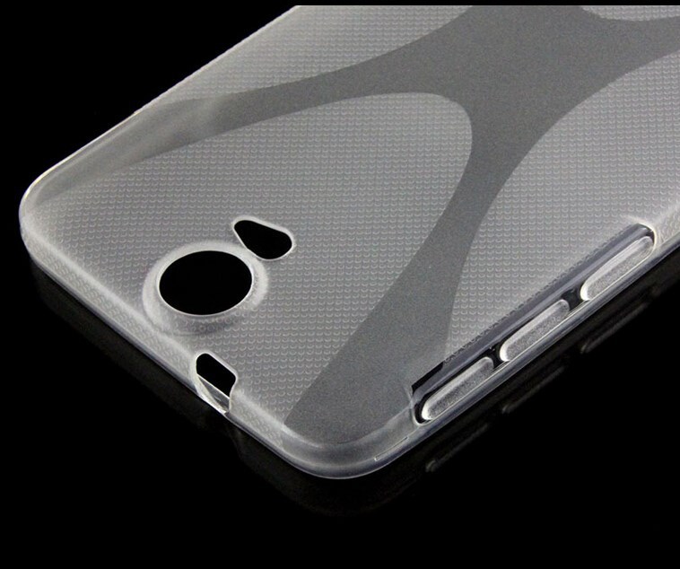 For HTC one E9+ cover TPU X-line Gel case