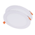 Pc Aluminum White 80lm/w New Ultra Slim Light Round 18w Frameless Led Panel
