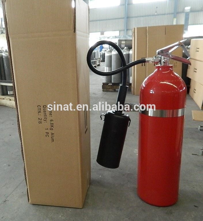 15ib America carbon dioxide gas fire cylinder