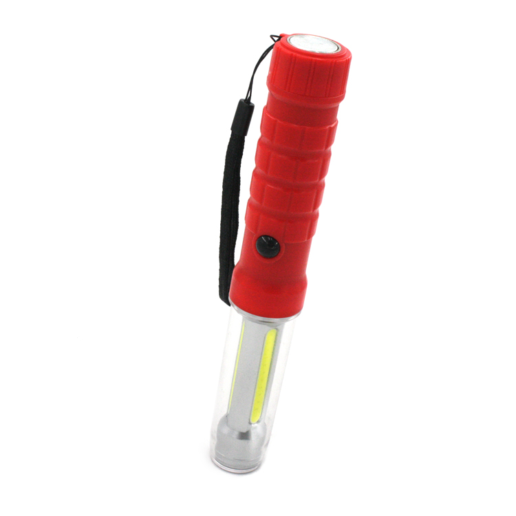 Magnetic Flashlight COB+LED Work Light Flashlight Torch Repair Light Lamp with Hook Portable Flashlight with SOS function