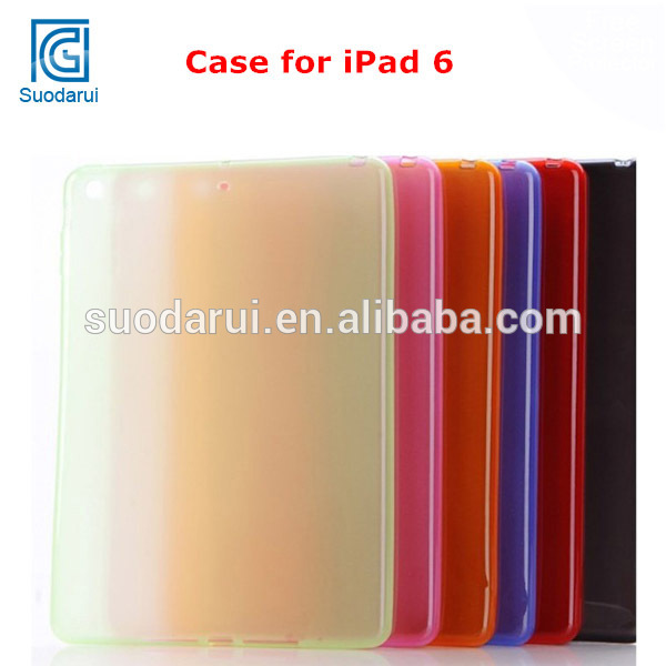 For iPad 6 Case for Apple iPad Air 2 Cover TPU Soft Case