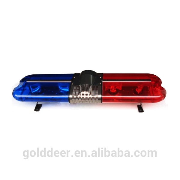 Halogen Rotating Lightbar Police Emergency Led Light Bar