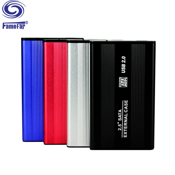 HDD Case External USB 2.0 to Hard Disk Drive Sata 2.5 inch HDD Adapter Case HDD Enclosure Box for Notebook