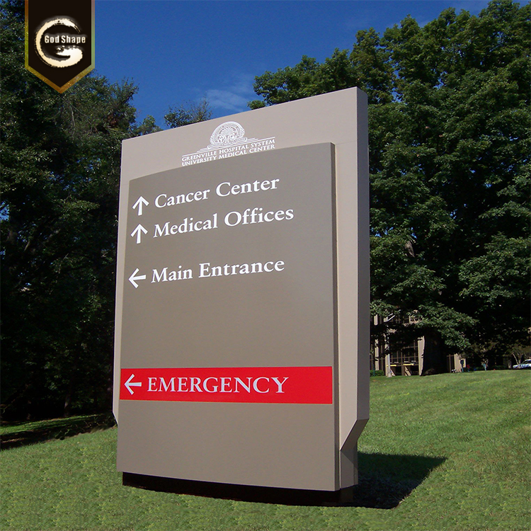 High Quality Hospital Signage Advertising Square led Light Box Sign