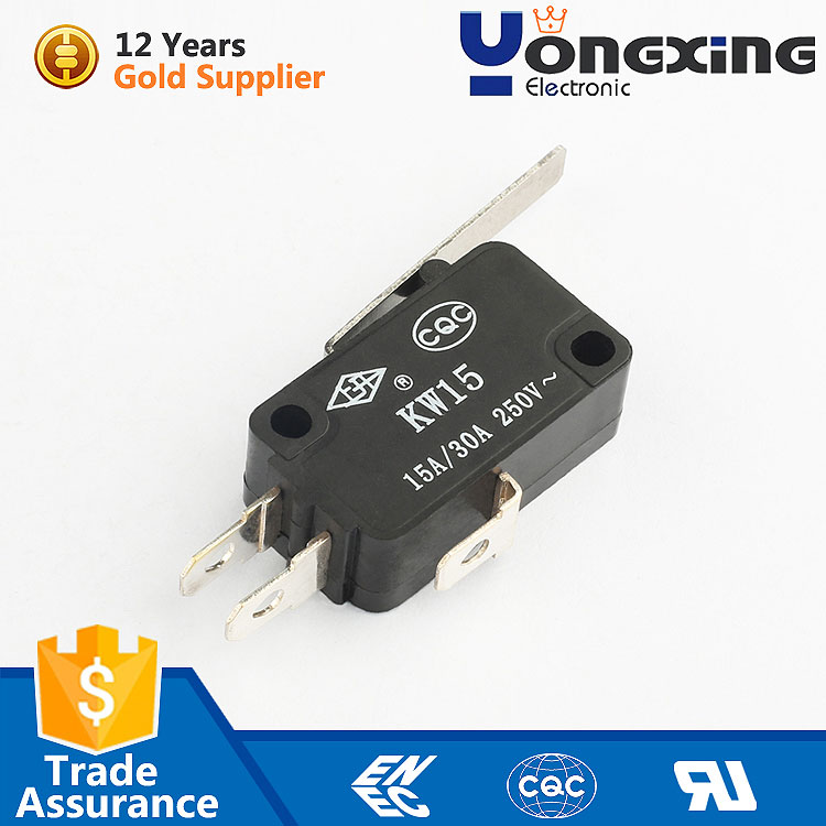 2019 hot sale Shanghai Yongxing T85 15A 250V AC 1E4 latching micro switch