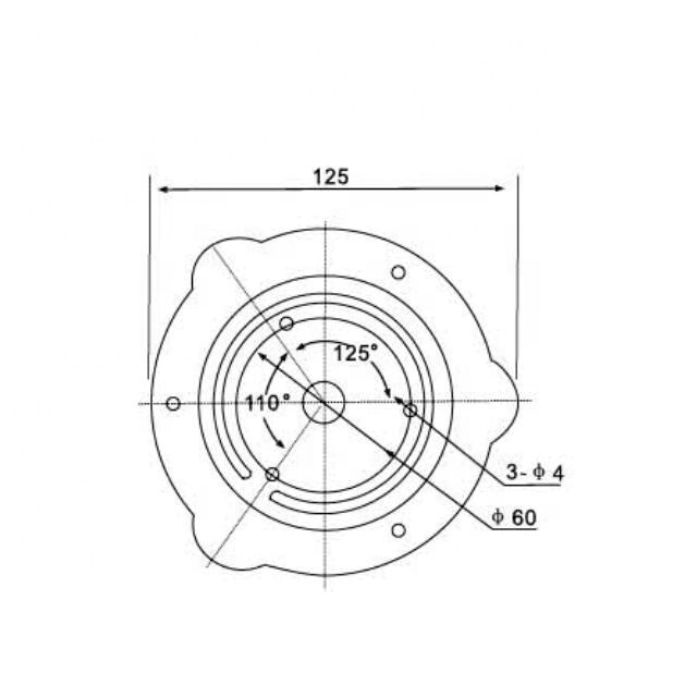 12V  25W 12m boat ship yacht single deck navigation signal all round light CXH6-3