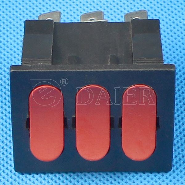 KCD2 3PST ON OFF 2 Way Rocker Switch 6 Pin T85 15A
